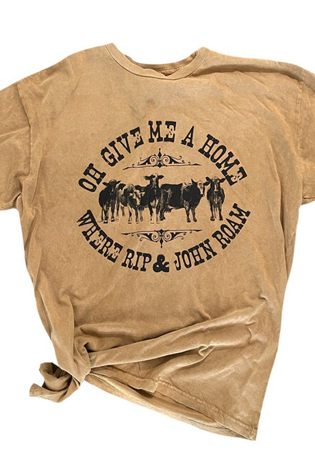 OH GIVE ME A HOME T-SHIRT
