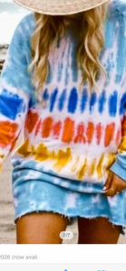MULTI COLOR TIE DYED TOP